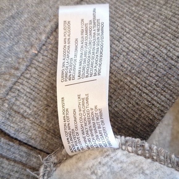 US Polo Assn Fleece Full Zip Hoodie Mens Size Large L Never Worn Soft - Picture 10 of 10